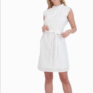 Nwt NANETTE NANETTE LEPORE EYELET CAP SLEEVE MINI DRESS Sz dress Sz 10